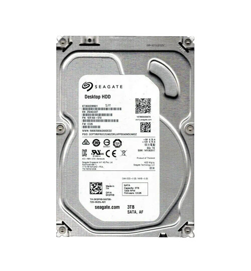 1ER166-510 - Seagate 3TB 7200RPM SATA 6Gb/s 3.5" HDD