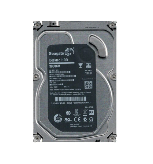 1ER166-704 - Seagate 3TB 7200RPM SATA 6Gb/s 3.5" HDD
