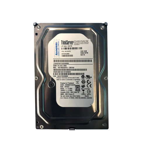 45J9632 - IBM 160GB 7200RPM SATA 3.5" Hot Swap HDD