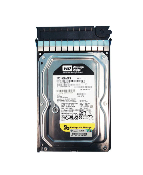 583869-001 - HP 160GB 7200RPM SATA 3.5" HDD