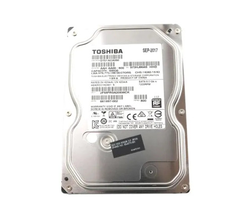 661697-002 - HP 500GB 7200RPM SATA 6Gb/s 3.5" HDD
