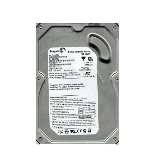 9BE012-910 - Seagate 160GB 7200RPM IDE 2MB 3.5" HDD