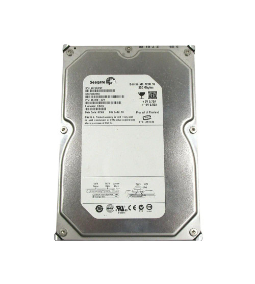 Seagate 250GB 7200RPM SATA 3.5 Hard Drive for Servers - 9BJ13E-621
