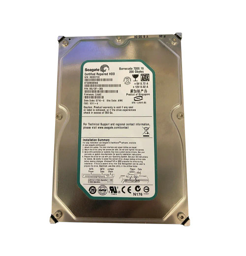 Seagate 200GB 7200RPM SATA 3.5 Hard Drive for Servers - 9BJ13F-305