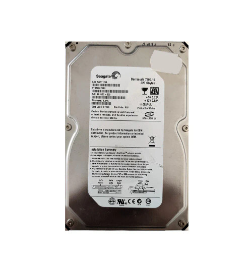 9BJ13G-500 - Seagate 320GB 7200RPM SATA 3Gb/s 3.5" HDD