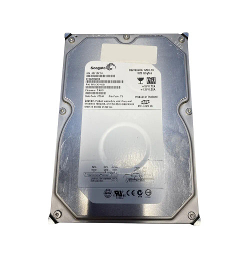 9BJ13G-621 - Seagate 320GB 7200RPM SATA 3Gb/s 3.5" HDD