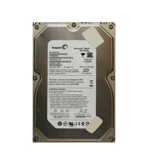 9BJ13J-198 - Seagate 360GB 7200RPM SATA 3.5" HDD