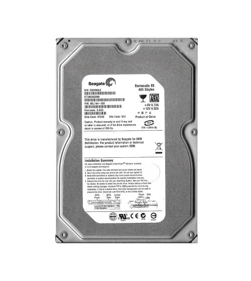 9BL144-268 - Seagate 400GB 7200RPM SATA 3Gb/s 16MB 3.5" HDD