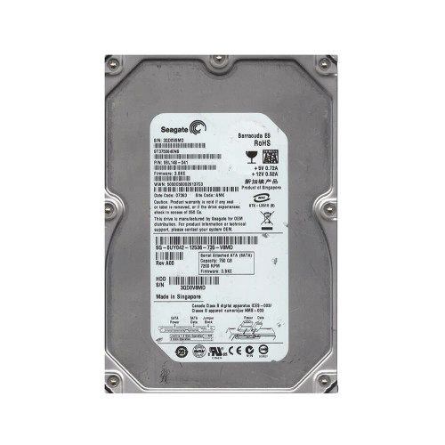 9BL148-041 - Seagate 750GB 7200RPM SATA 3Gb/s 3.5" HDD