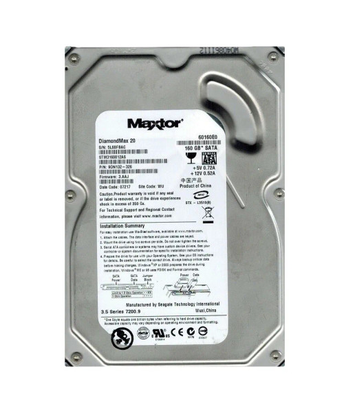 9DN132-326 - Seagate 160GB 7200RPM SATA 3.5" HDD
