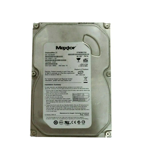 9DS011-327 - Seagate 80GB 7200RPM IDE 3.5" HDD
