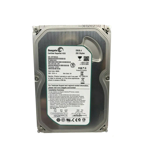 9FG132-301 - Seagate 250GB 7200RPM SATA 3Gb/s 3.5" HDD
