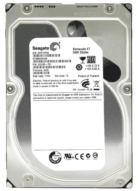 9GV158-701 - Seagate 2TB 5900RPM SATA 3Gb/s 32MB 3.5" HDD