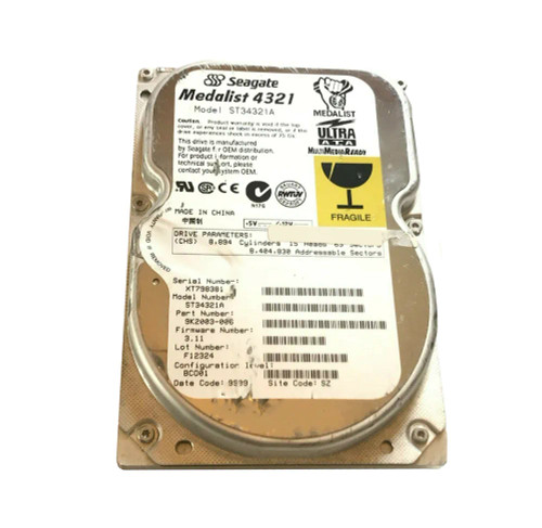9K2003-006 - Seagate 4.3GB 5400RPM 3.5" IDE HDD