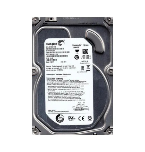 9VT15L-570 - Seagate 1.5TB 5900RPM SATA 6Gb/s 3.5" HDD