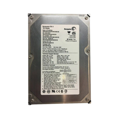 9W4007-301 - Seagate 120GB 7200RPM IDE 8MB 3.5" HDD