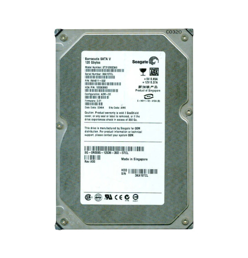 9W4011-032 - Seagate 120GB 7200RPM SATA 8MB 3.5" HDD