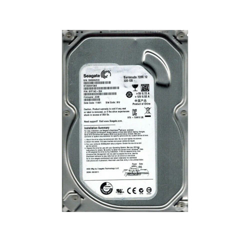 9YP14C-304 - Seagate 320GB SATA 6Gb/s 7200RPM 3.5" HDD