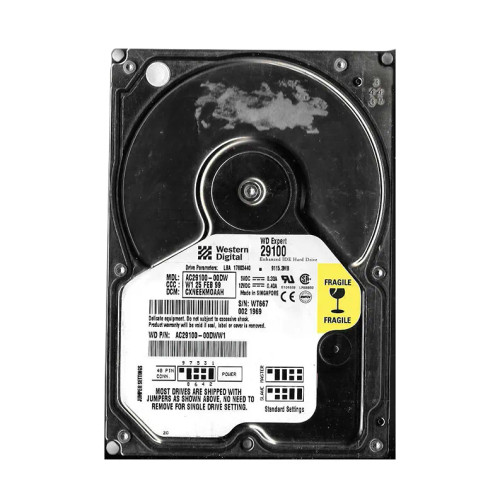 AC29100-00DWW1 - Western Digital 9GB 7200RPM ATA-66 3.5" HDD