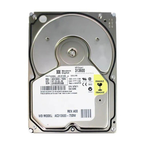 AC313600 - Western Digital 13GB 7200RPM EIDE 2MB 3.5" HDD