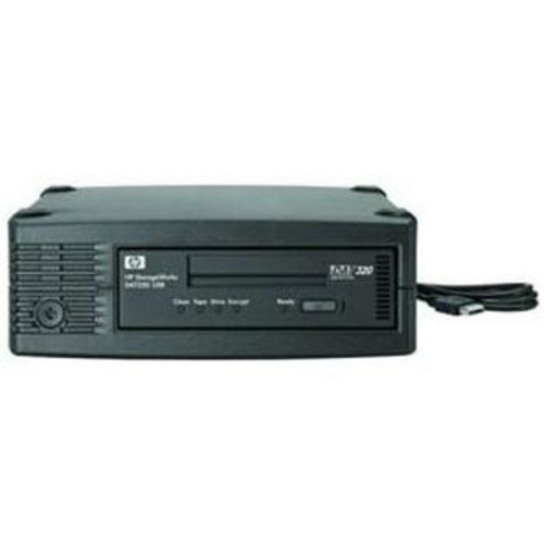 AJ823A HP StorageWorks DAT-320 160GB (Native) / 320GB (Compressed) Hi-Speed USB External Tape Drive