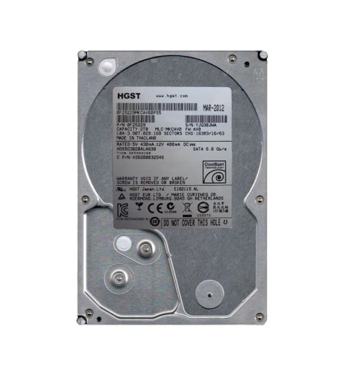 HDS5C3020ALA630 - Hitachi 2TB 5400RPM SATA 6Gb/s 3.5" HDD