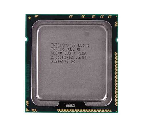 AT80614005466AA - Intel Xeon E5640 Quad Core 2.66GHz FCLGA-1366 Processor