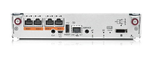 HPE iSCSI Controller - Network adapter - GigE - 4 ports - for HPE Modular Smart Array P2000 2.5-in, P2000 3.5-in, P2000 G3