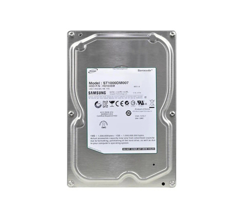 ST1000DM007 - Seagate 1TB 7200RPM SATA 6Gb/s 3.5" HDD