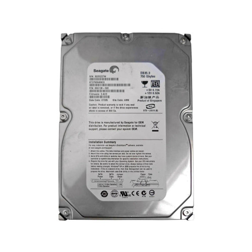 ST3750840SCE - Seagate 750GB SATA 7200RPM 8MB 3.5" HDD