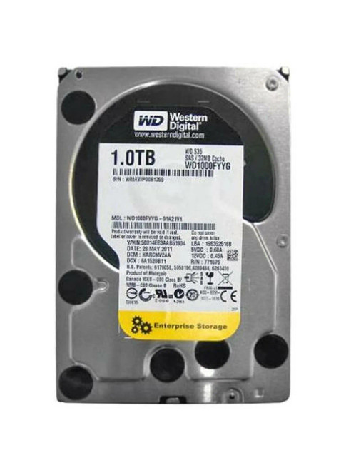 WD1000FYYG-01A21V1 - Western Digital 1TB 7200RPM SAS 6Gb/s 3.5" HDD