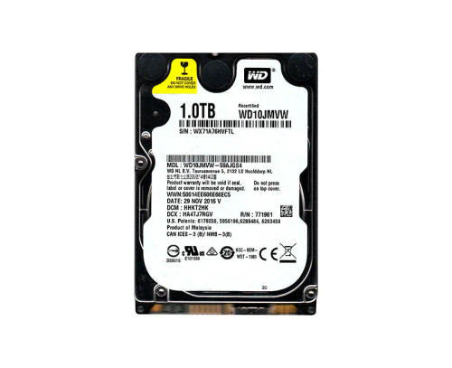 WD10JMVW-59AJGS4 - Western Digital 1TB 5400RPM USB 3.0 2.5" External HDD