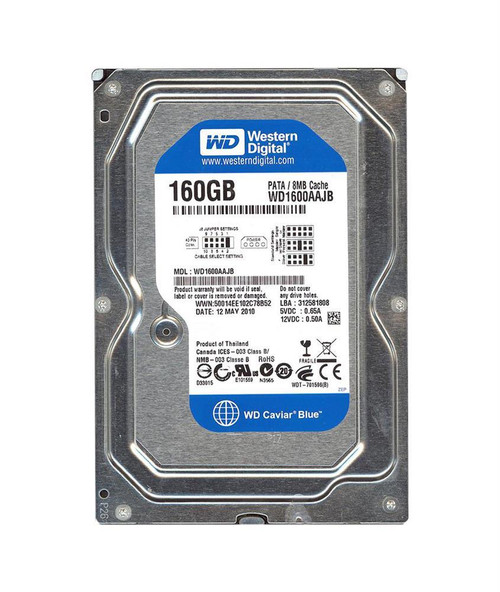 WD1600AAJB-RF - Western Digital 160GB 7200RPM ATA-100 8MB 3.5" HDD