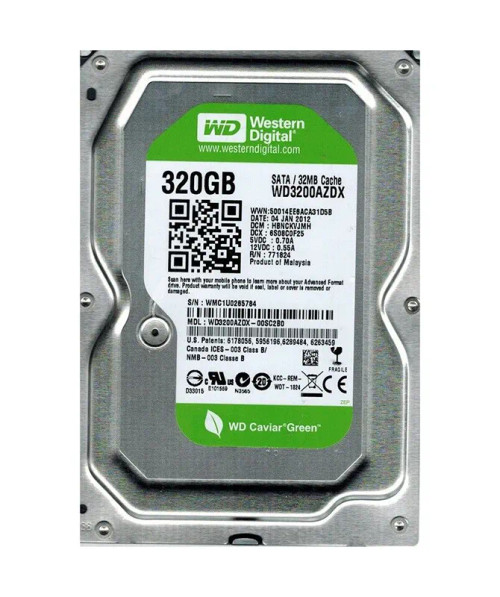 WD3200AZDX-00SC2B0 - Western Digital 320GB 5400RPM SATA 6Gb/s 32MB 3.5" HDD
