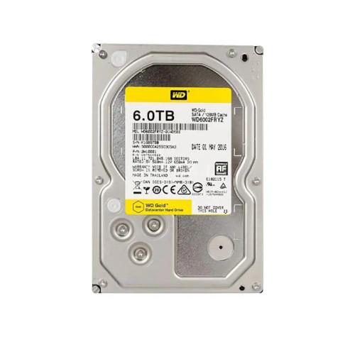 WD6002FRYZ-01WD5B0 - Western Digital 6TB 7200RPM SATA 128MB 3.5" HDD