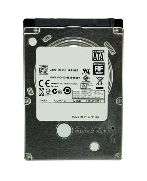 01CRG7 - Dell 320GB 7200RPM SATA 6Gb/s 2.5" HDD