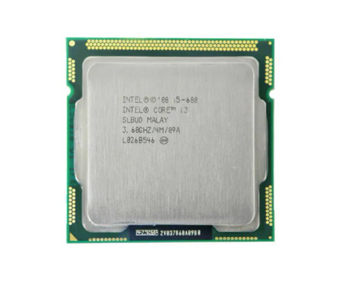 BX80616I5680 - Intel Dual Core 3.60GHz 4MB FCLGA1156 Processor