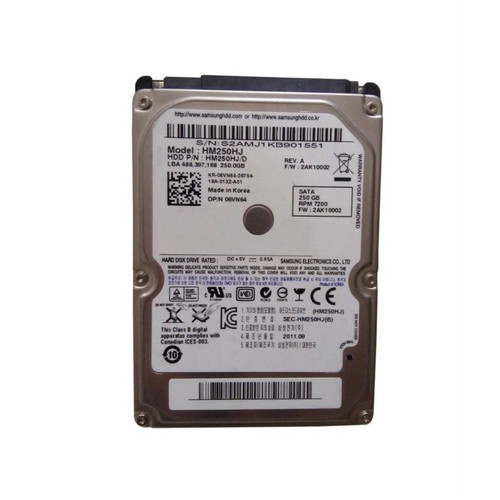 06VN64 - Dell 250GB 7200RPM SATA 2.5-inch Laptop hard Drive for Latitude E6410Hard Drive