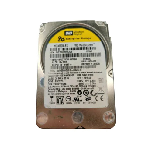 16-003710 - Lenovo 300GB 10000RPM SATA 2.5" HDD