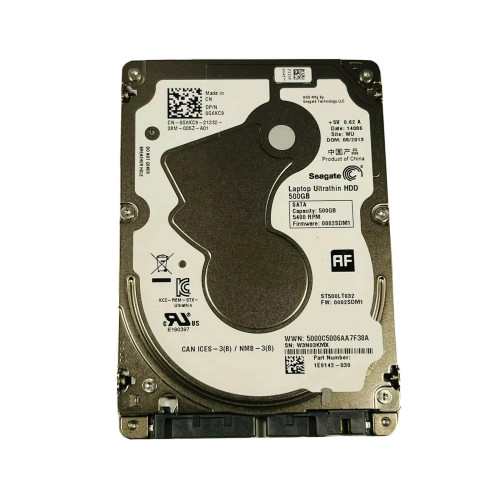 1E9142-030 - Seagate 500GB 5400RPM SATA 6Gb/s 2.5" HDD