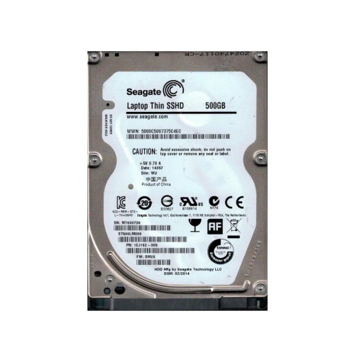 1EJ162-305 - Seagate 500GB SATA 6Gb/s 2.5" 7mm 5400RPM Hybrid HDD