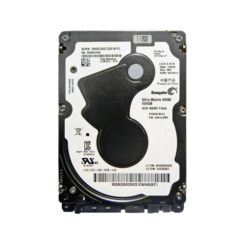 1LM162-070 - Seagate 500GB 5400RPM 2.5" SATA Hybrid Drive