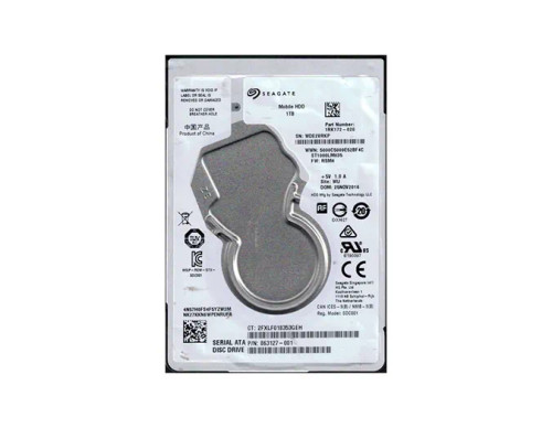 1RK172-020 - Seagate 1TB 5400RPM SATA 6Gb/s 128MB 2.5" HDD