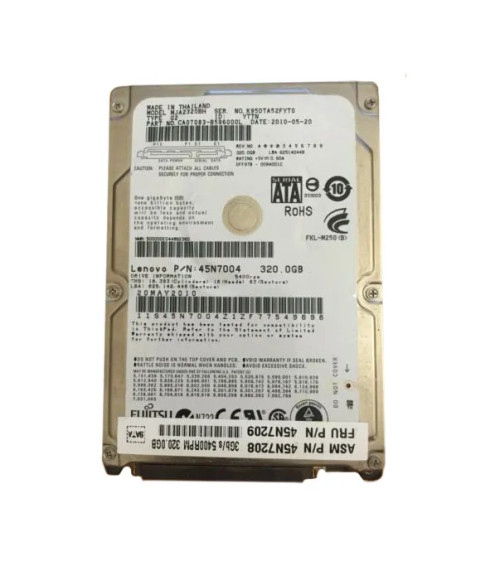 45N7209 - IBM 320GB 5400RPM SATA 2.5" HDD
