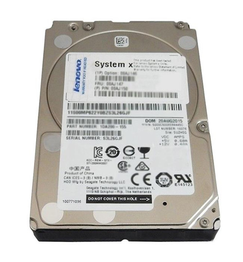4XB0P01013 - Lenovo 1TB 5400RPM SATA 6Gb/s 2.5" HDD