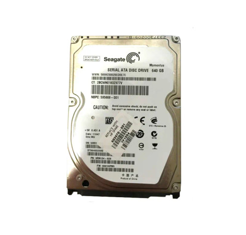 603670-001 - HP 640GB 5400RPM SATA 2.5" HDD