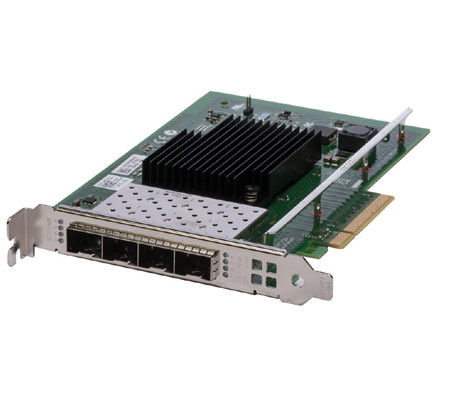 DDJKY - Dell Quad-Port SFP+ 10Gb PCIe 3.0 x8 Network Adapter