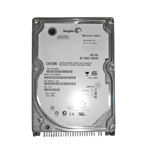 9AH434-020 - Seagate 120GB 4200RPM IDE 2.5" HDD