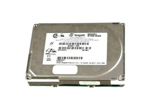 9C5001-005 - Seagate 810MB 4500RPM IDE 2.5" HDD