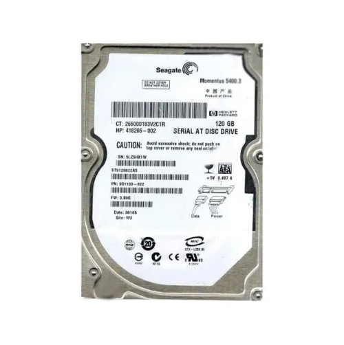 9S1133-022 - Seagate 120GB 5400RPM SATA 8MB 2.5" HDD